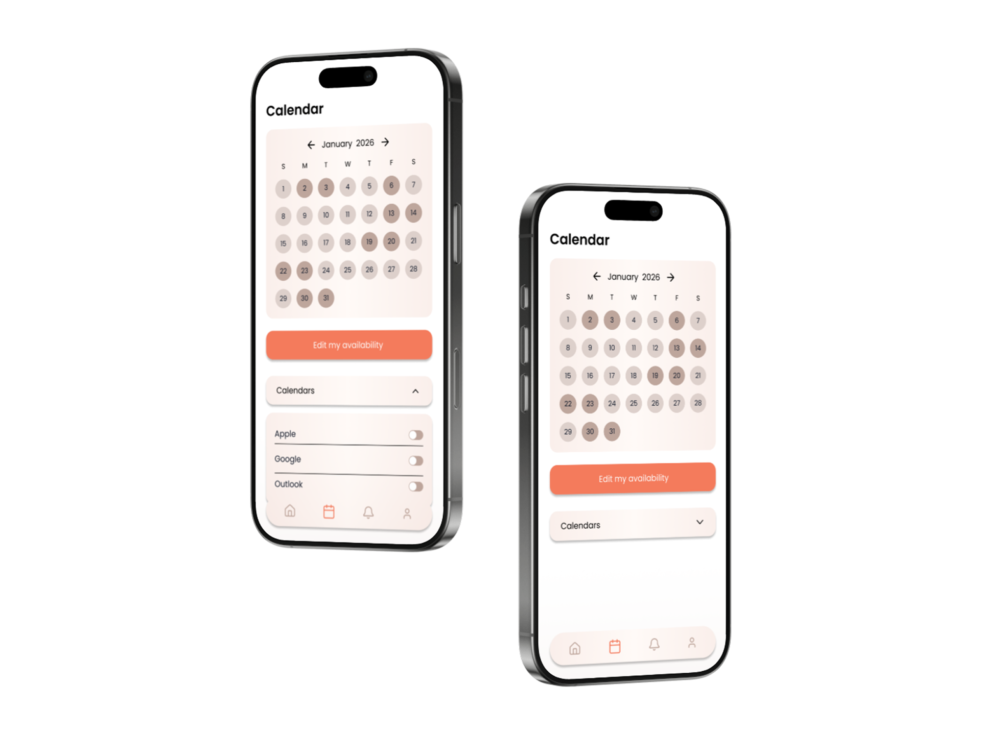 Personal calendar & sources